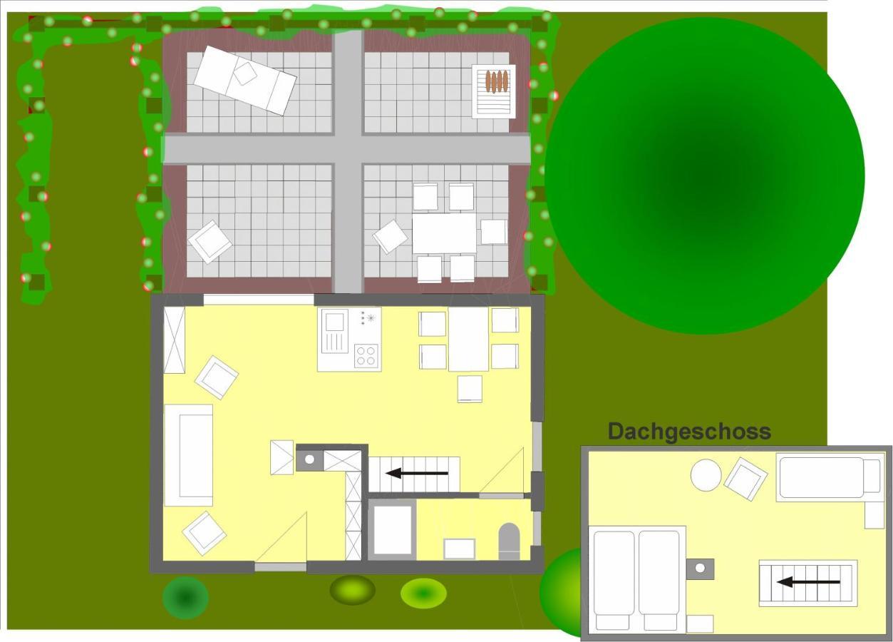 Gemuetliches Eigenes Haeuschen - Optimal Gelegen Zwischen Altstadt Und Hafen เซนฟ์เทนแบร์ก ภายนอก รูปภาพ